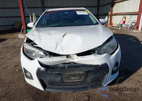 2014 Toyota Corolla S Plus из США, поврежденный, VIN 5YFBURHE6EP115765